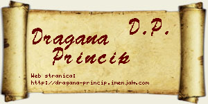 Dragana Princip vizit kartica